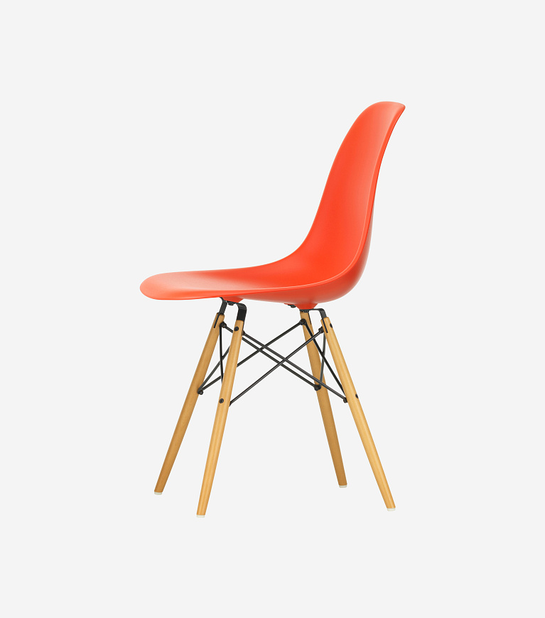 Стул Eames Plastic Side Chair RE DSW, Vitra