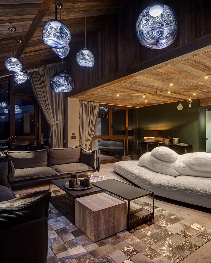 Подвесной светильник Melt Smoke Led, Tom Dixon