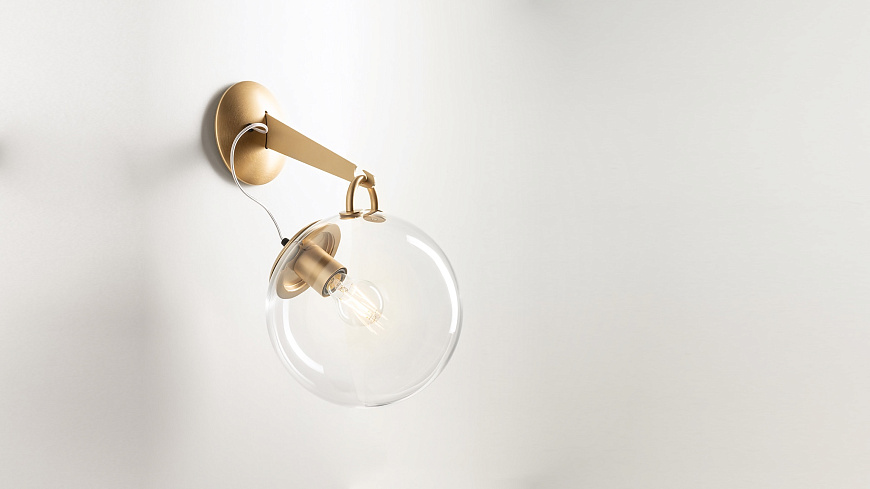 Подвесной светильник Miconos satin brass, Artemide