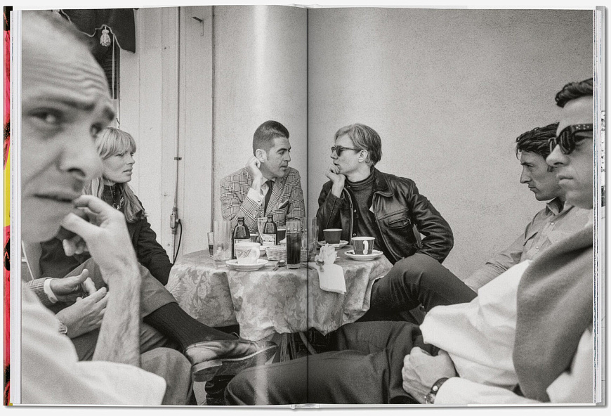 Книга Andy Warhol and Friends by Steve Schapiro, Taschen