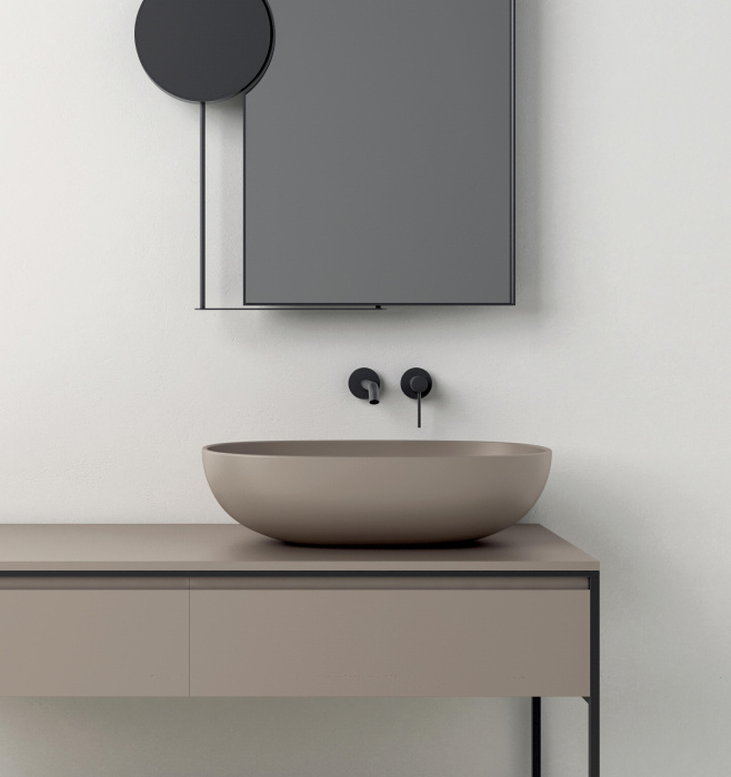 Накладная раковина без перелива Milk Extreme Washbasin, NIC Design