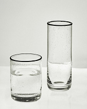 Стакан S.R. Bubble Glass Back Rim, Drinking Tall, 