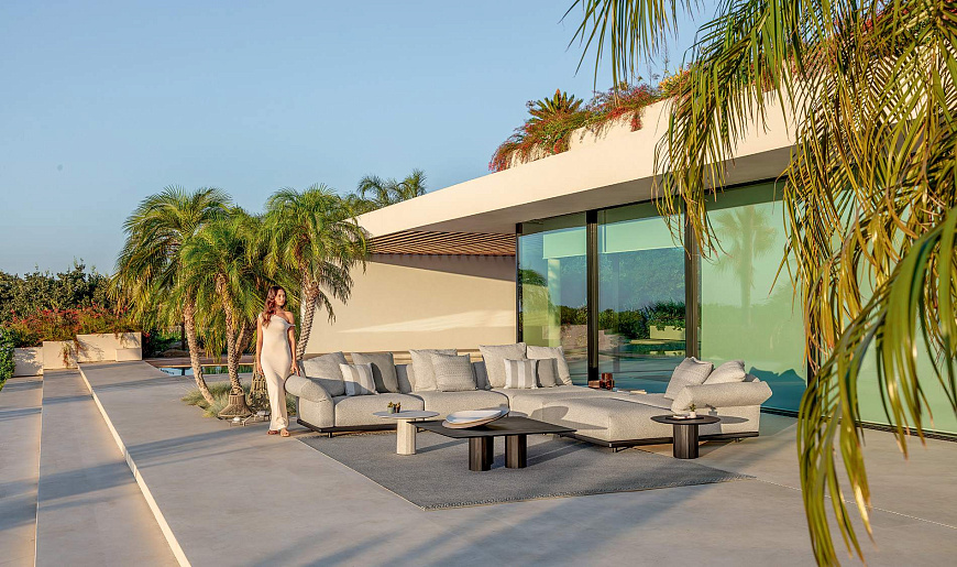 Уличный модульный диван Elton, Talenti