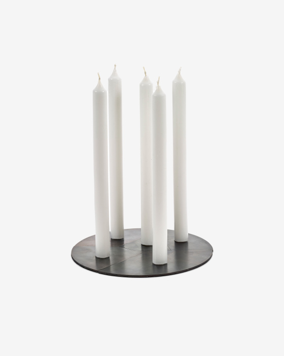 Подсвечник Candle holder blue steel Candelabra, Serax