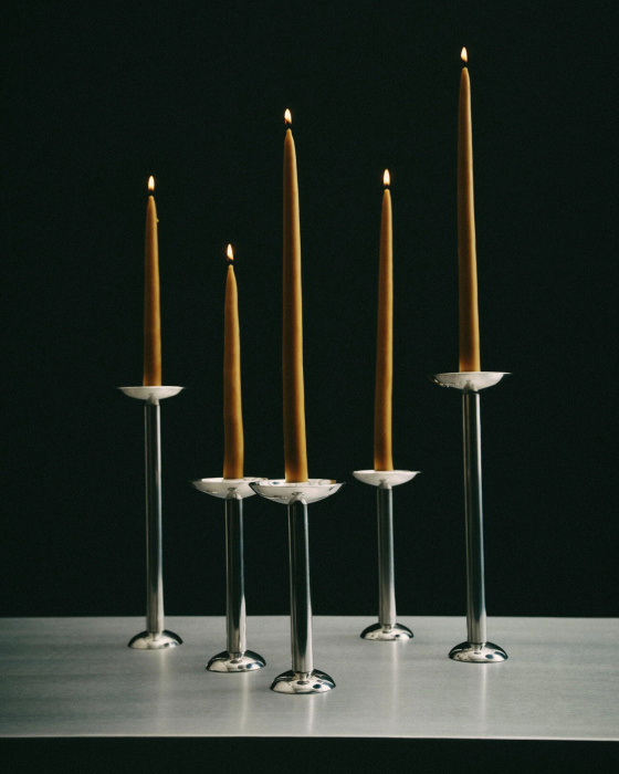 Подсвечник Metal Champagne Candle Holder – Tall, Louise Roe