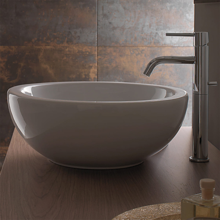 Накладная раковина Forty3 Lavabo Appoggio круглая, Ceramica Globo