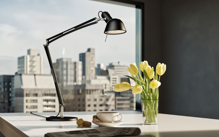 Настольная лампа Naomi Tavolo, Lumina