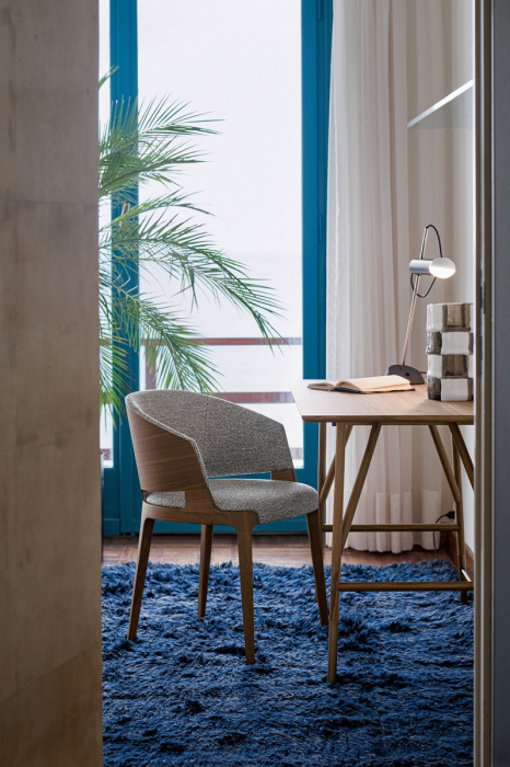 Стул Velis Wood с подлокотниками, Potocco