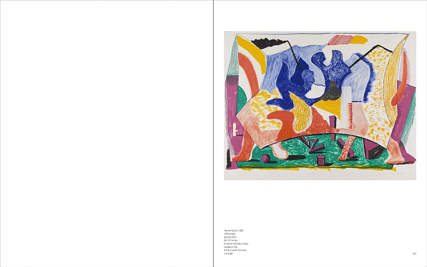 Книга David Hockney, Skira