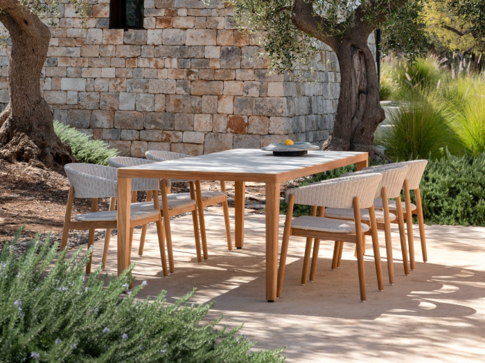 Уличный обеденный стол Volta Dining Table, Vincent Sheppard