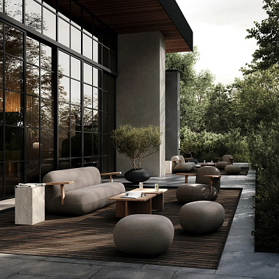 Кашпо Sunao Plant Pot Ellipse Giant 