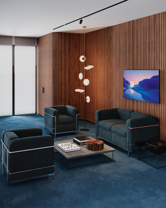 Кресло 2 Fauteuil Grand Confort, Petit Modéle, Cassina