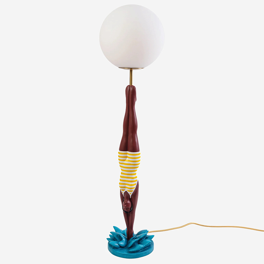 Настольная лампа Diver Yellow, Seletti