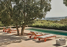 Уличный шезлонг Atlante Light / Wood, Flexform