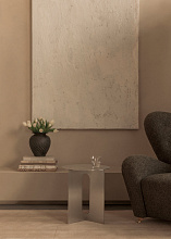 Стальной приставной столик Androgyne Side Table, Steel Base, Audo Copenhagen (ex. Menu)