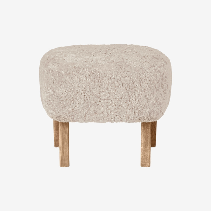 Пуф Ingeborg Ottoman, Sheepskin, Audo Copenhagen (ex. Menu)