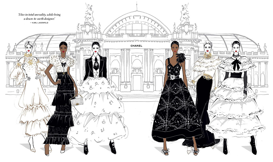 Книга Illustrated World of Couture, 