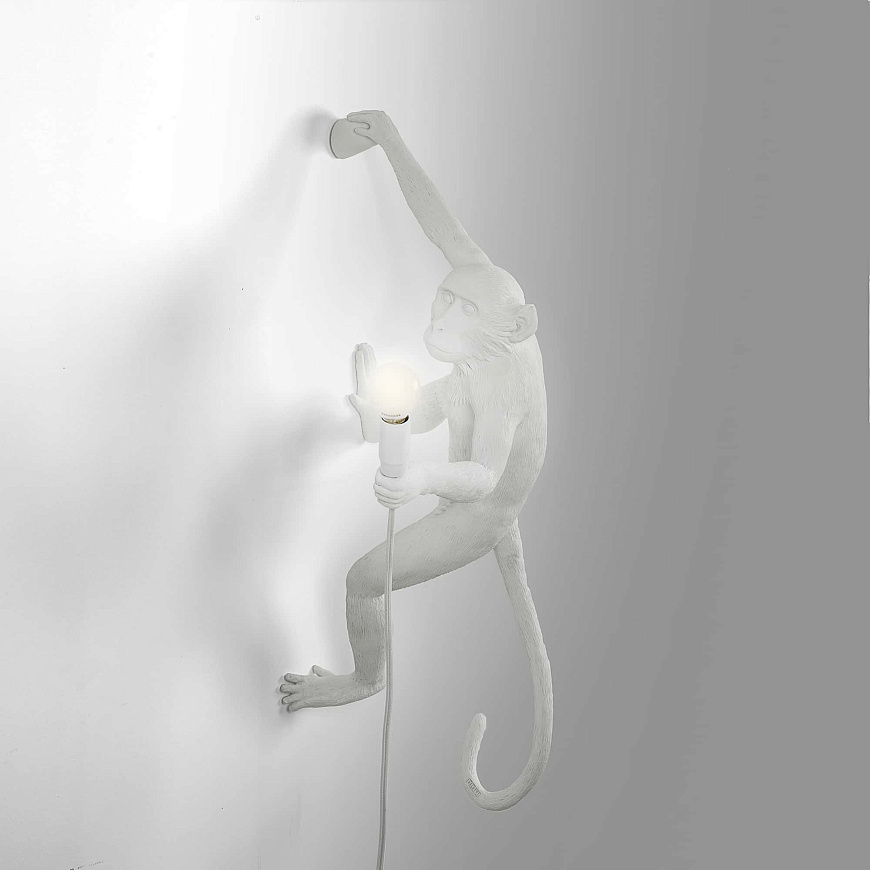 Настенный светильник Monkey Lamp Outdoor Hanging Right, Seletti