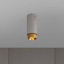 Потолочный светильник Exhaust Linear Stone/Brass, Buster and Punch