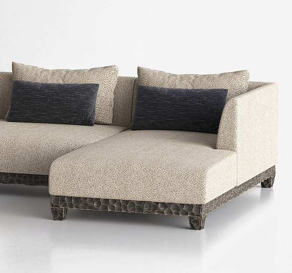Диван Megeve Sectional Sofa, MODÉNATURE