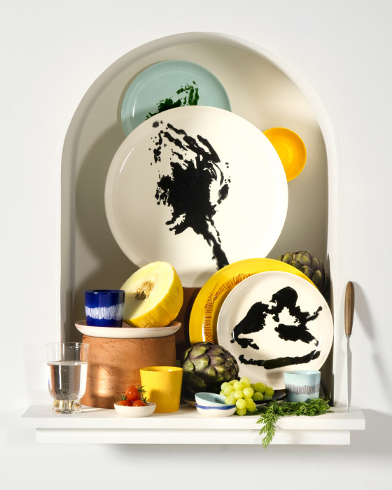 Набор из 4-х глубоких чаш Dish S Feast — Sunny Yellow, Serax