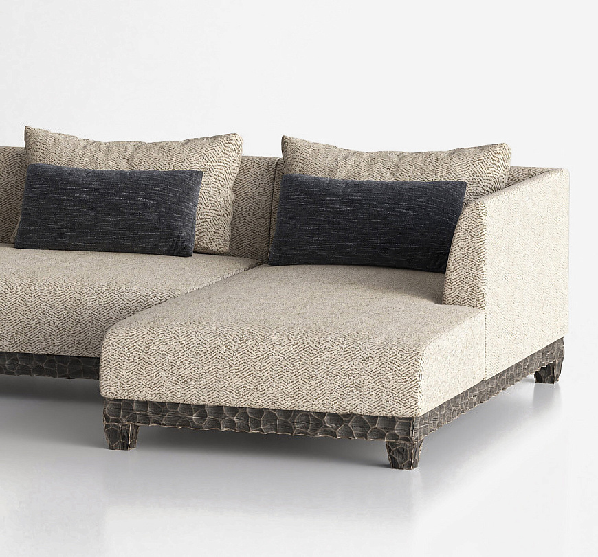 Диван Megeve Sectional Sofa, MODÉNATURE