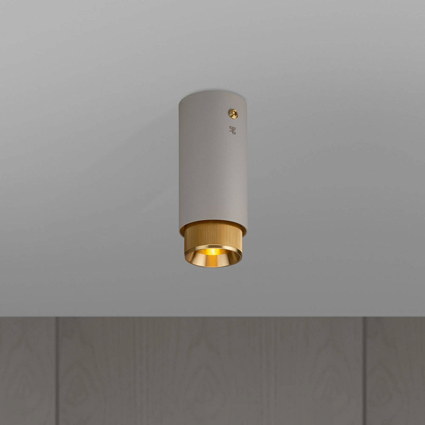 Потолочный светильник Exhaust Linear Stone/Brass, Buster and Punch