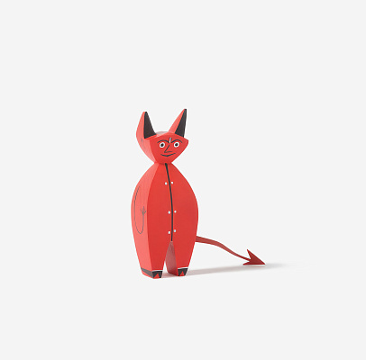 Скульптура Wooden Doll Little Devil Vitra