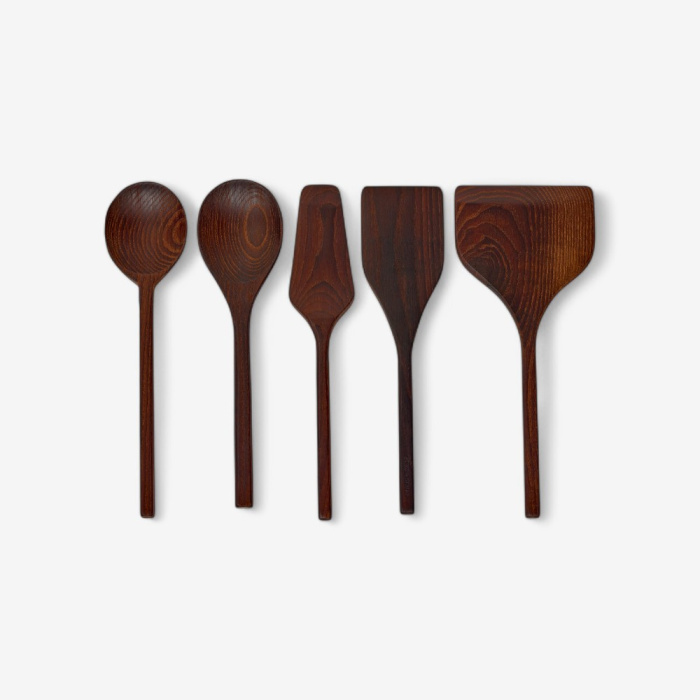 Набор кухонных принадлежностей из 5 предметов Kitchen Utensils Set 5 Pure, Serax