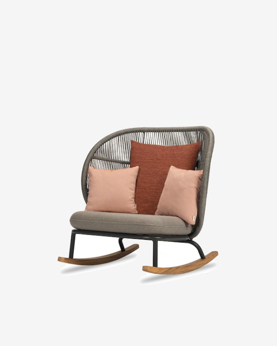 Уличное кресло-качалка Kodo Rocking Chair, Vincent Sheppard
