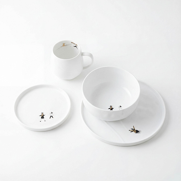 Сервировочный набор на одного человека. Сет №3, Räder