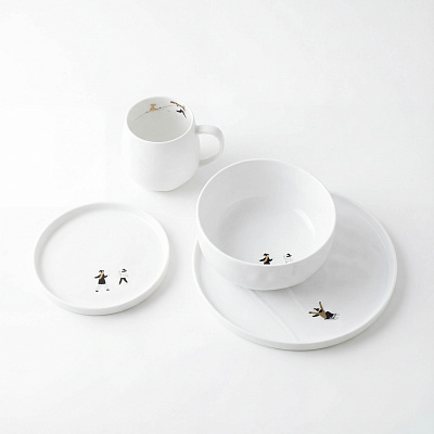 Сервировочный набор на одного человека. Сет №3 