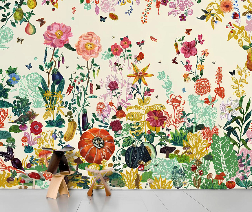 Обои Jardin crème, Moustache