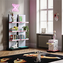 Стеллаж Supershelf Blue Grid, Seletti