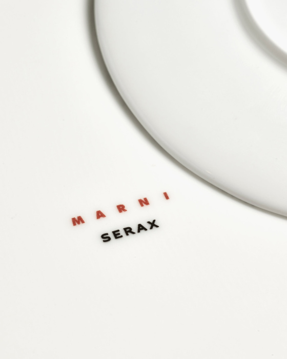 Набор из 2-х тарелок Plate Mirtillo Nude Midnight Flowers by Marni, Serax