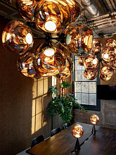 Настольная лампа Melt Cone Fat copper, Tom Dixon