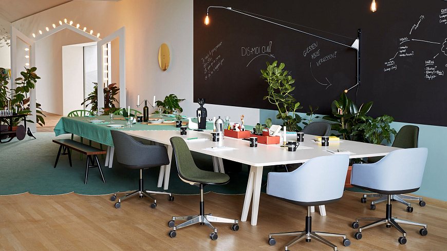 Стул Eames Plastic Side Chair RE PSCC, Vitra