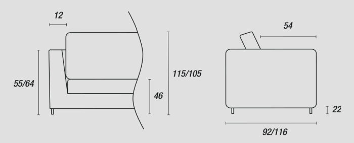 Кресло Cuper, Ditre Italia