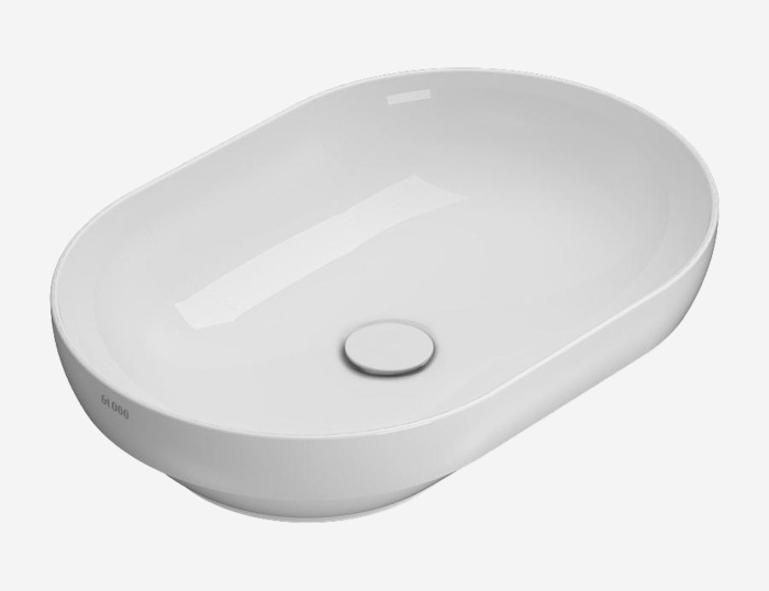 Полувстраиваемая раковина T-Edge I Piani, Ceramica Globo