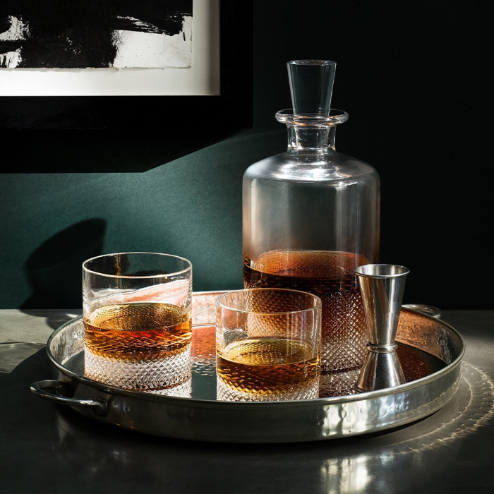 Набор из 4-х стаканов Diamond Double Old Fashioned Tumbler – Set of 4, Richard Brendon