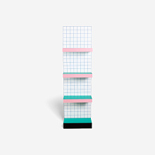 Стеллаж Supershelf Blue Grid, Seletti
