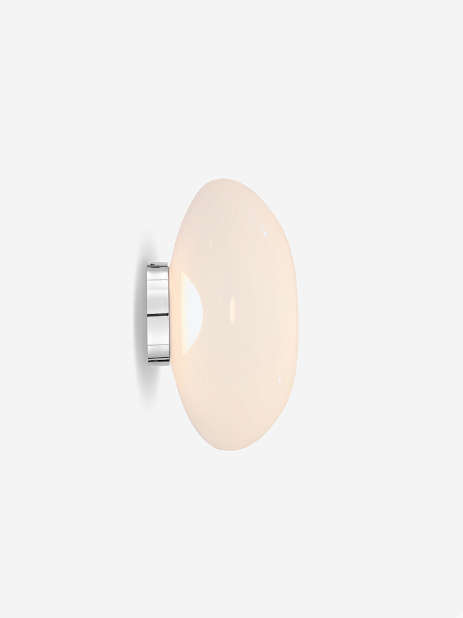 Настенный/Потолочный светильник Melt LED Surface Opal/Silver, Tom Dixon