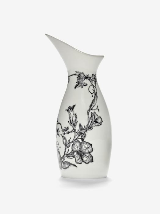 Кувшин Serax Jug fairytale flower white-black Unity, Serax