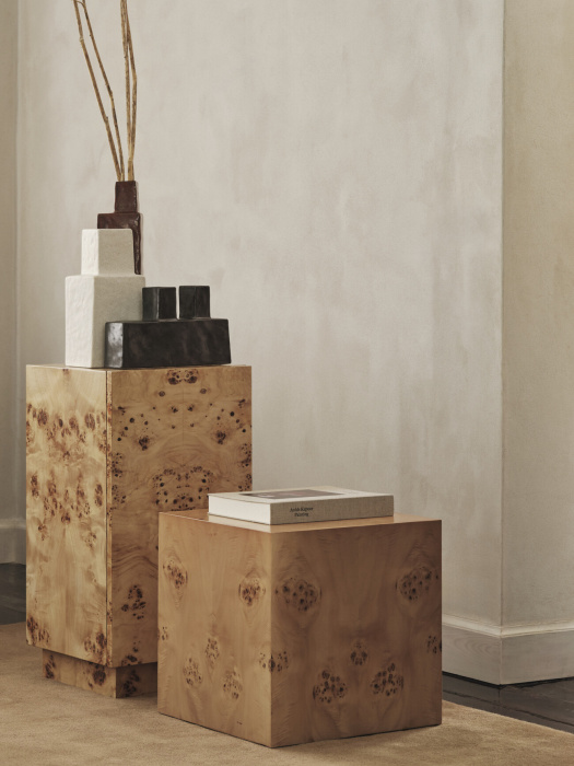 Журнальный столик Burl Cube Side Table, Ferm Living