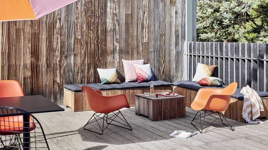 Кресло Eames Plastic Armchair RE LAR, Vitra