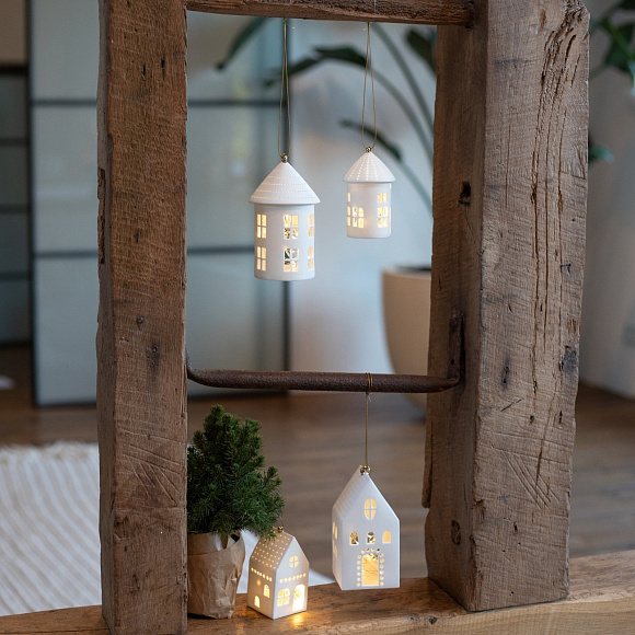 Ёлочная игрушка Light-house — Round, large, Räder