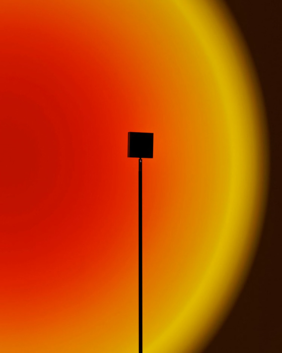 Напольный светильник с поворотным механизмом Giga Light, Halo Edition