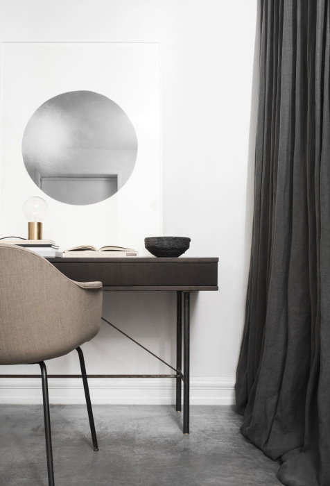 Стул Harbour Dining Chair, Steel Base, Fully Upholstered, Audo Copenhagen (ex. Menu)