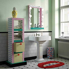 Комод Supertower Blue Grid, Seletti
