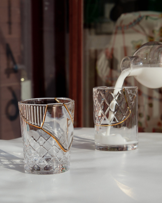 Стакан Kintsugi Glass, Seletti